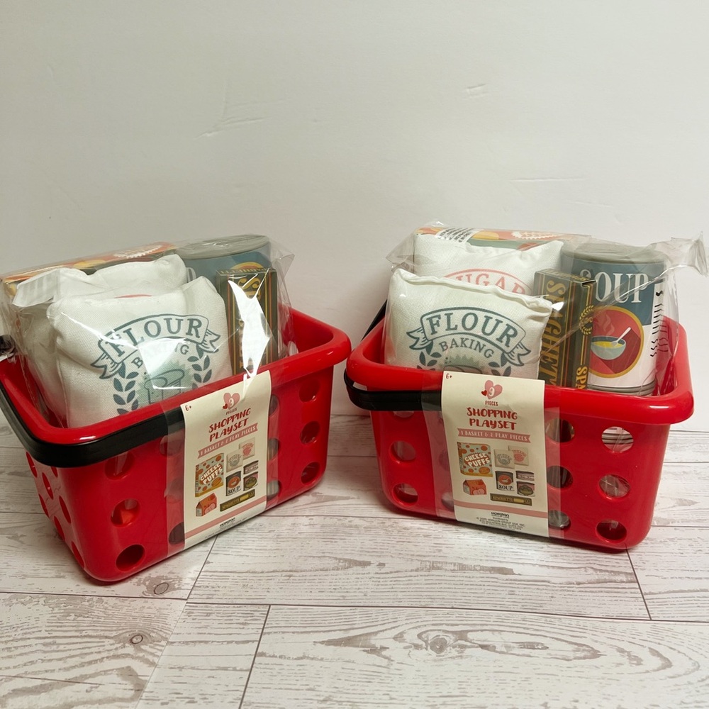 Target Toy Shopping Basket Set of 2